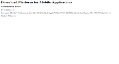 Desktop Screenshot of dpma.mobi
